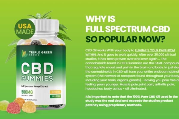 Triple Green Farms CBD Gummies