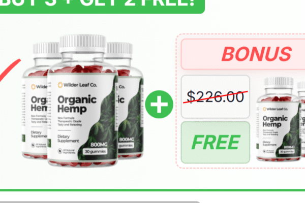 Wilder Leaf Organic Hemp Gummies Australia